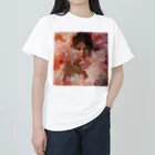 AQUAMETAVERSEのフェイスアート　Tomoe bb 2712 Heavyweight T-Shirt