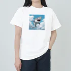 DEEP SKYのシャーくん ヘビーウェイトTシャツ