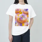 AQUAMETAVERSEの美味しくで可愛く綺麗なドーナツ　なでしこ1478 ヘビーウェイトTシャツ