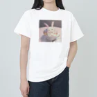 nakayan33のアイスカップうさ ヘビーウェイトTシャツ