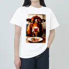 WhiteLionの牛肉を食べたい牛 Heavyweight T-Shirt