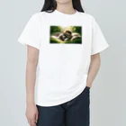 亀蘭タマムシの木漏れ日・仲良しスヤスヤ Heavyweight T-Shirt