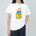 くらきち ONLINE SHOPのねこタイツと旅に出る Heavyweight T-Shirt