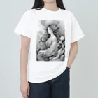 AI Fantasy Art ShopのIn the swirling world⑦ Heavyweight T-Shirt