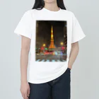 JohnDo Shopの東京タワー Heavyweight T-Shirt