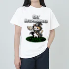 Stylo Tee Shopのネクロマンサーのネコさん Heavyweight T-Shirt