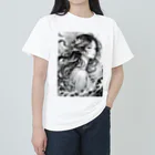 AI Fantasy Art Shopの【限定商品】Chaos⑥ ヘビーウェイトTシャツ