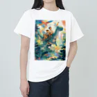 AQUAMETAVERSEの恐竜とジヤングル探検　なでしこ1478 Heavyweight T-Shirt