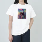 幻想ラボの「ガラスの次元を越える旅」 Heavyweight T-Shirt