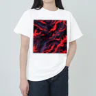 AI Fantasy Art Shopのart of fire① Heavyweight T-Shirt