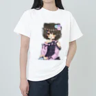 おもち。もちふわのメイク中 Heavyweight T-Shirt