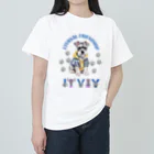 ivybloonの美意識高めのシュナウザー ヘビーウェイトTシャツ