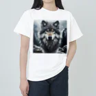 中村マコトのオオカミ　森の番人 Heavyweight T-Shirt