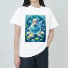 miuhaduの「水辺の妖精の輝き」 ヘビーウェイトTシャツ