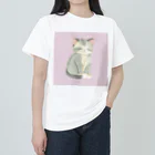 kakuzatoの子猫のこめちゃん ヘビーウェイトTシャツ