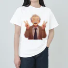 ちゃみのダブルピースじぃちゃん Heavyweight T-Shirt