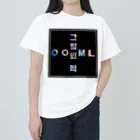 黒野のOOML with  Hangul ヘビーウェイトTシャツ