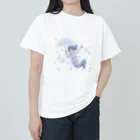 MIKA YADA illust shopの6月梅雨、雨の降る日は。 Heavyweight T-Shirt