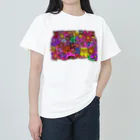sakura-teoriのダイナミックフラワー ヘビーウェイトTシャツ