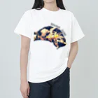 アメショのドラ猫ちゃん（18）のお店のアメショのバナナドラ猫ちゃん（18） Heavyweight T-Shirt