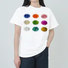 yurisacinの迷彩柄（１４)　横 ヘビーウェイトTシャツ