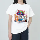 パカオのダンシングアニマル ヘビーウェイトTシャツ