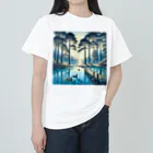 Rパンダ屋の「湖」グッズ Heavyweight T-Shirt