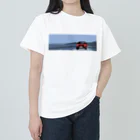 キャのゴルフな車 ヘビーウェイトTシャツ