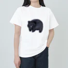 ゆきの絵です。のウォンバット Heavyweight T-Shirt