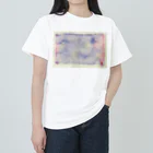 渡画楽吹 〜watarigarasu〜の花游〜hana    asobi〜 Heavyweight T-Shirt