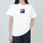 hanayaのアサガオ③ ヘビーウェイトTシャツ