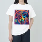 オミツのデザインラボのトリップツインズ Heavyweight T-Shirt