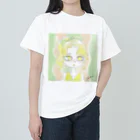 みきのこのお店のサマーガール🍉イエロー ヘビーウェイトTシャツ