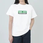 Honest の髭眼鏡ボックスロゴ ヘビーウェイトTシャツ