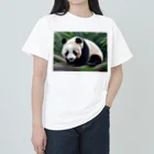 ジャパネットケフィアの竹の達人パンダ Heavyweight T-Shirt