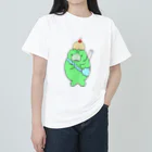 のーんびりり24のステラーカイギュウのクリームソーダ ヘビーウェイトTシャツ