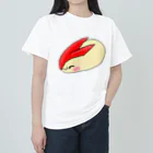 Lily bird（リリーバード）の優しいうさぎリンゴちゃん ヘビーウェイトTシャツ