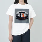 yodinoの疾走レースカー ヘビーウェイトTシャツ