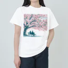 Rパンダ屋の「春風景グッズ」 ヘビーウェイトTシャツ