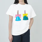 Lily bird（リリーバード）のカラフルハンドベル ヘビーウェイトTシャツ