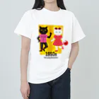 hiropo3の1950年代ねこ ヘビーウェイトTシャツ