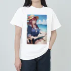 A.Mの夏の海で読書 Heavyweight T-Shirt