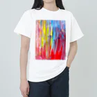 atelier_lapislazuliの色のシャワー ヘビーウェイトTシャツ