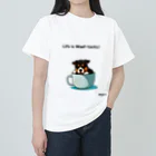 MugZooの【MugZoo】シリーズ #03 ワンちゃん ヘビーウェイトTシャツ