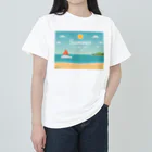 山田綾の夏！Summer！ Heavyweight T-Shirt