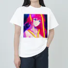 きゅぴきゅぴガールのきゅぴきゅぴ★高貴な宇宙系美女ガール ヘビーウェイトTシャツ