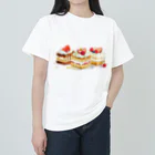 AMA14の甘いものは別腹ケーキ🍰 ヘビーウェイトTシャツ