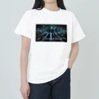 ETOWA_TOWAの未来都市の停電 Heavyweight T-Shirt