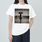 チョピの人と雨の雨 Heavyweight T-Shirt