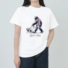 GORILLA_CLUBのお散歩ゴリー ヘビーウェイトTシャツ